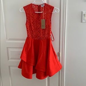 Never worn short red dress from Mura Boutique.